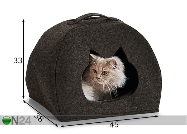 Домик для кошки размеры
