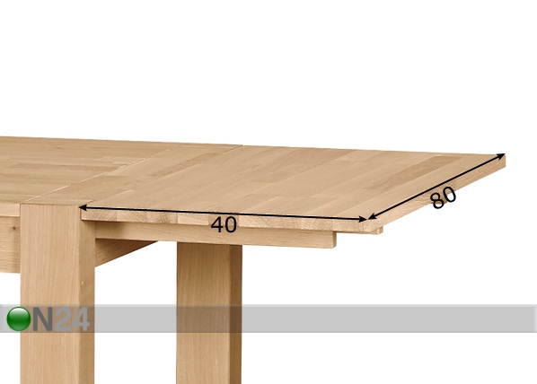 Дополнительная панель для стола Harper, 2 шт размеры