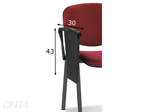 Дополнительная панель для стула Iso размеры