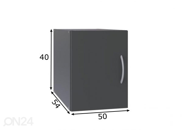 Дополнительный шкаф MRK 596 50 cm размеры