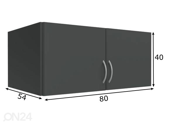 Дополнительный шкаф MRK 597 80 cm размеры