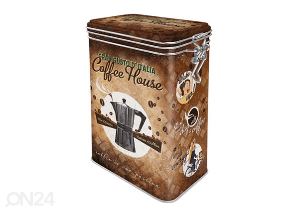 Жестяная коробка Coffee House