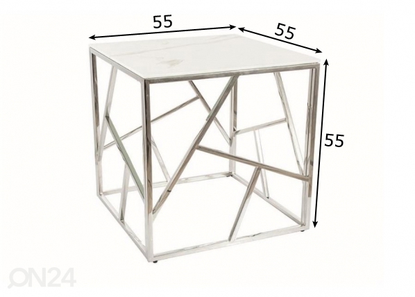 Журнальный стол Escada 55x55 cm размеры