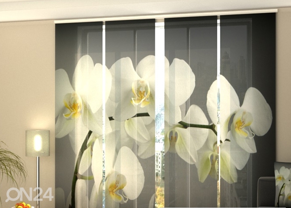 Затемняющая панельная штора Song Orchids 240x240 см