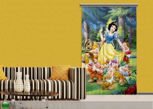 Затемняющая фотоштора Disney Snow White I 140x245 см