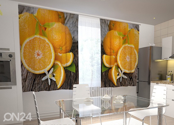 Затемняющая штора Oranges 200x120 см