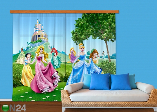 Затемняющее фотошторы Disney Princess 280x245 см