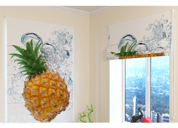 Затемняющие римские шторы Fresh Pineapple 60x60 cm