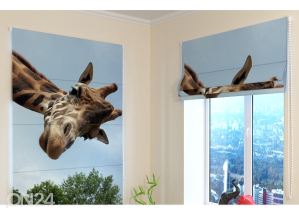 Затемняющие римские шторы Girafe 60x60 cm