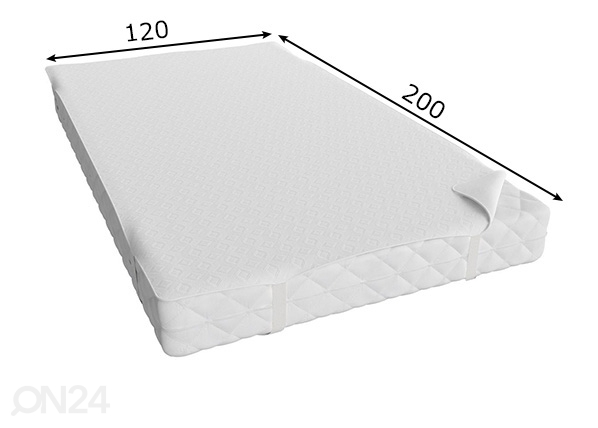 Защитная простынь для матраса 120x200 cm размеры