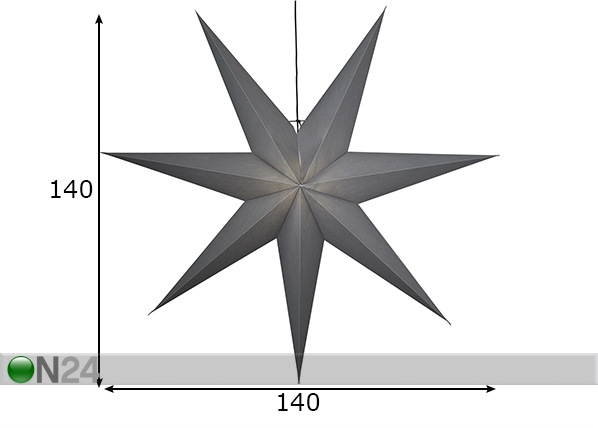 Звезда Ozen 140 см размеры