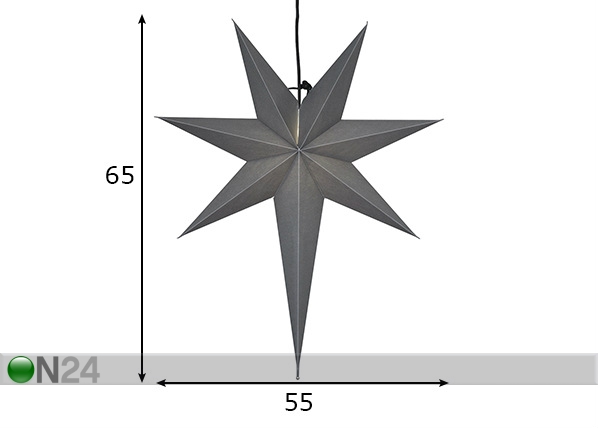 Звезда Ozen 65 см размеры