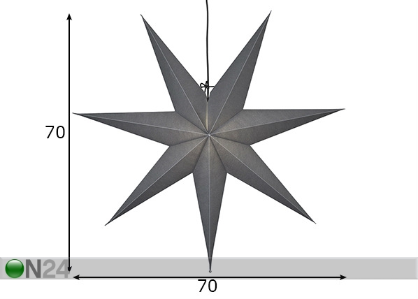 Звезда Ozen 70 см размеры