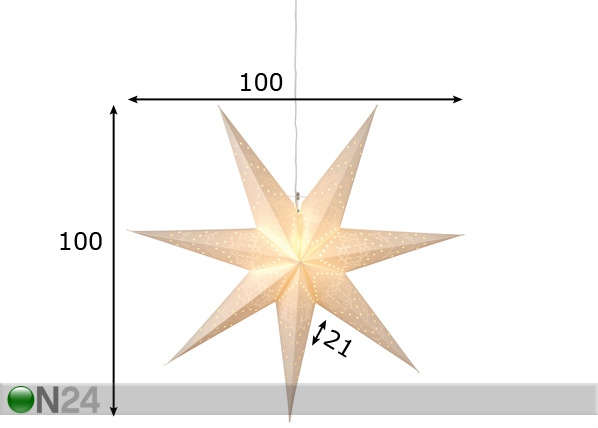 Звезда Sensy 100 cm размеры