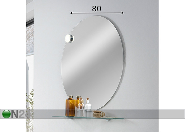 Зеркало Lima Ø 80 cm размеры