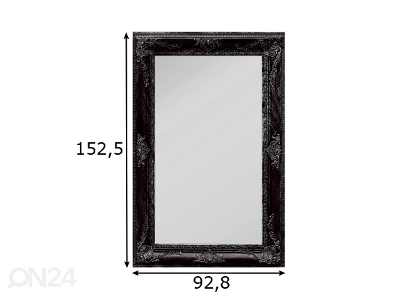 Зеркало Palermo 92,8x152,5 cm размеры