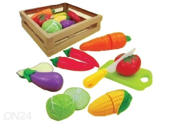 Игровой набор "Овощи", в корзине