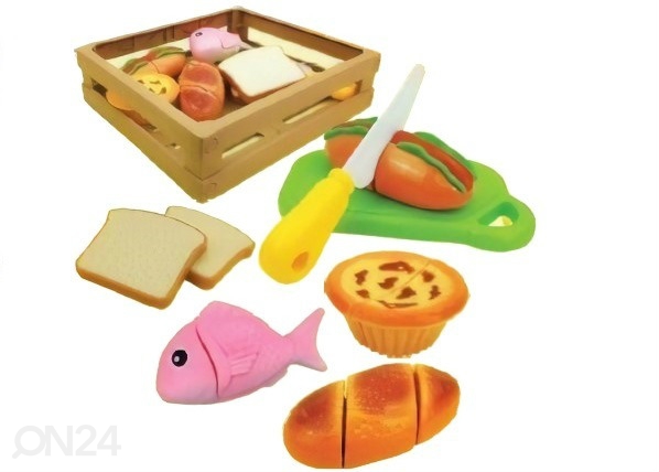 Игровой набор продуктов, в корзине - Рыба
