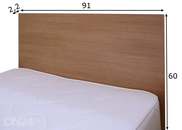 Изголовье кровати 91 cm размеры