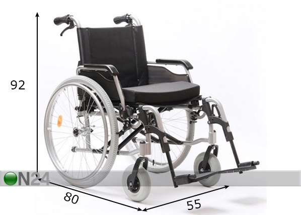 Инвалидная коляска Feliz размеры