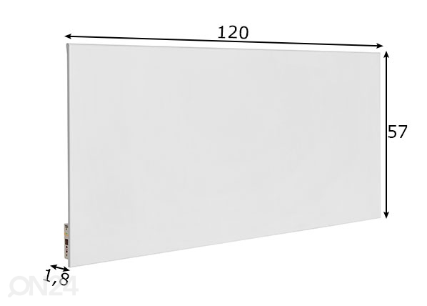 Инфракрасная панель отопления HS1000T 1000 Вт размеры
