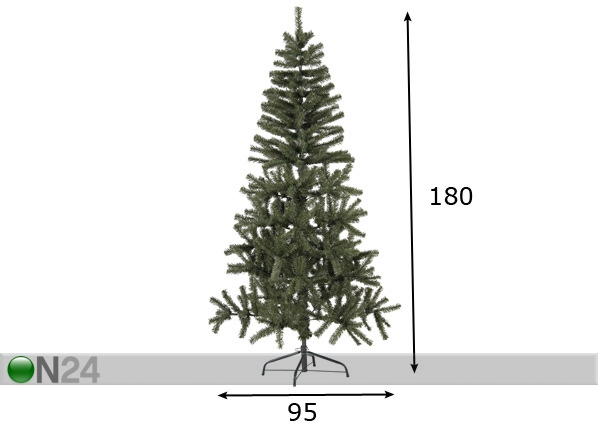 Искусственная елка Canadian 180 см размеры