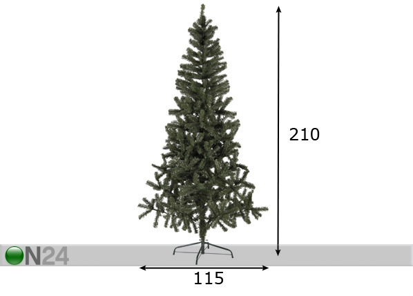 Искусственная елка Canadian 210cm размеры