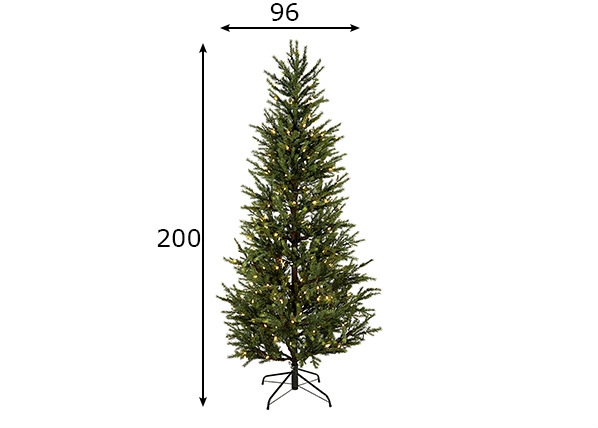 Искусственная елка Malung LED 200 cm размеры