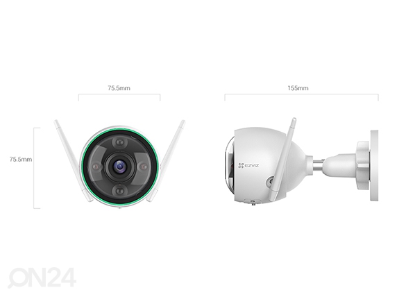 Камера безопасности Ezviz C3N размеры