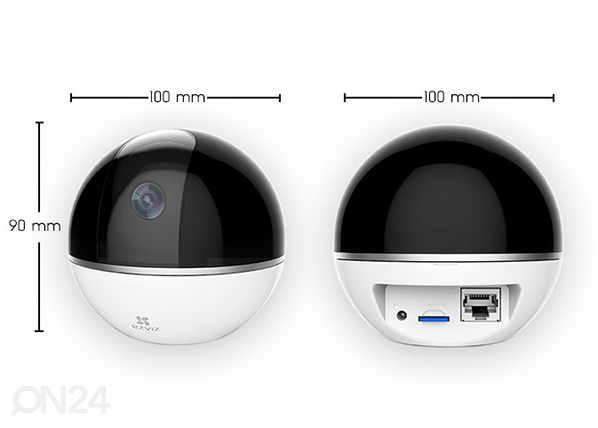 Камера слежения Ezviz Mini 360 Plus размеры