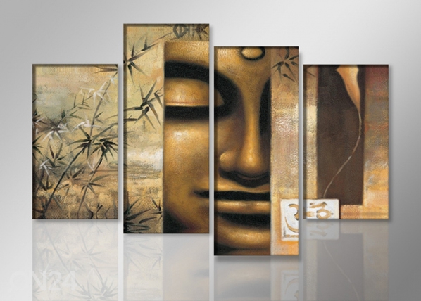Картина из 4-частей Buddha 130x80 см