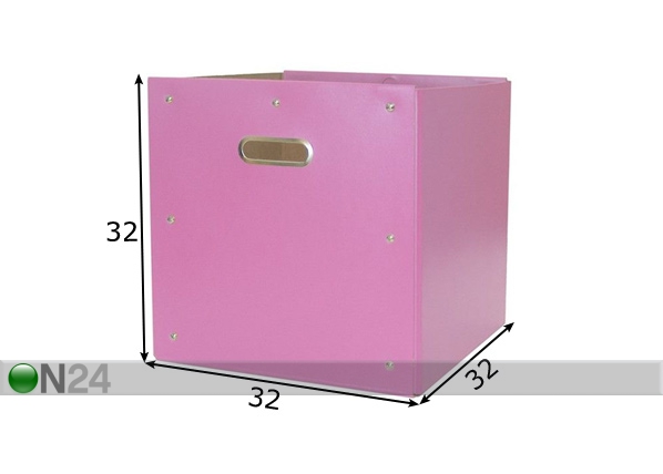 Картонный ящик Box 32x32 cm размеры