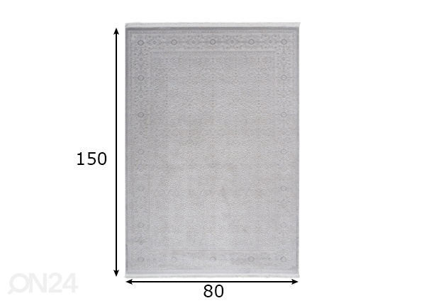 Ковeр Pierre Cardin Silver 80x150 см размеры