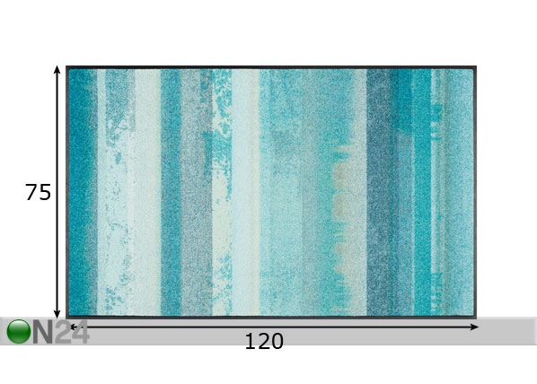 Ковер Aquamix 75x120 cm размеры