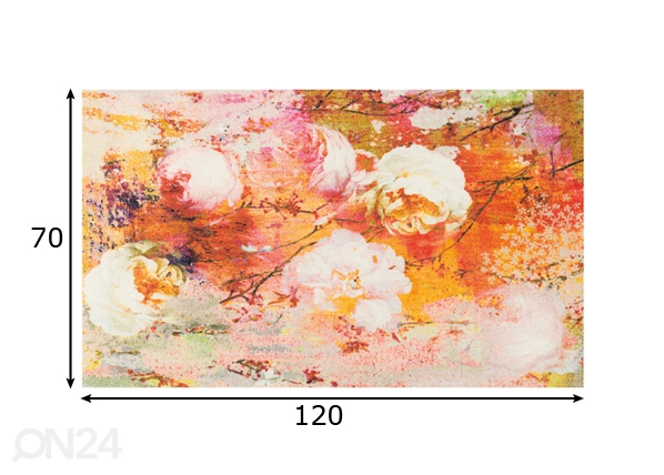 Ковер Loving Rose 70x120 cm размеры