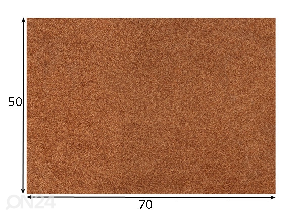 Ковер Pale Copper 50x70 cм размеры