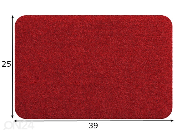 Ковер Rot 25x39 cm размеры