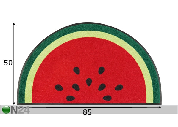 Ковер Watermelon 50x85 cm размеры