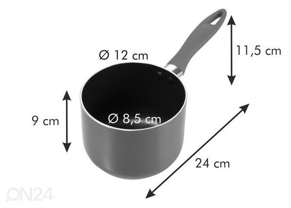 Ковш для соуса Tescoma Presto Mini Ø 12 см размеры