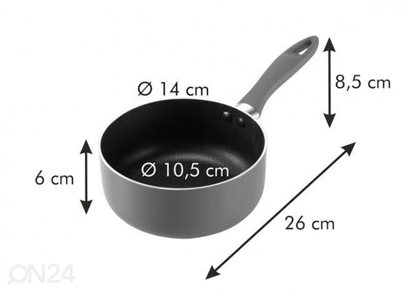 Ковш для соуса Tescoma Presto Mini Ø 14 см размеры