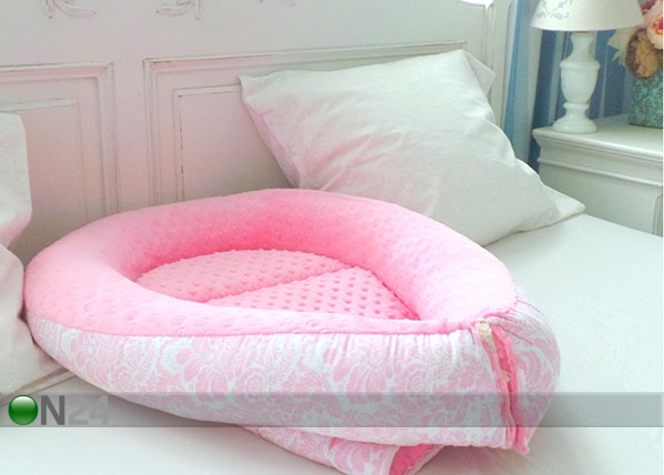 Кокон / гнездо для новорожденных Pink Priscilla