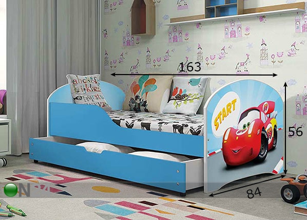 Комплект детской кровати 80x160 cm размеры