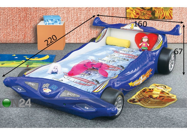 Комплект детской кровати Formula 90x200 cm размеры