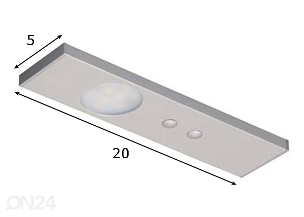 Комплект удлинителя для мебельного светильника размеры