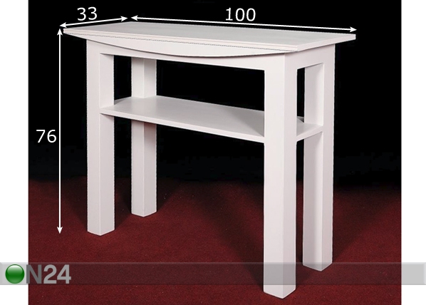 Консольный стол Emilia размеры