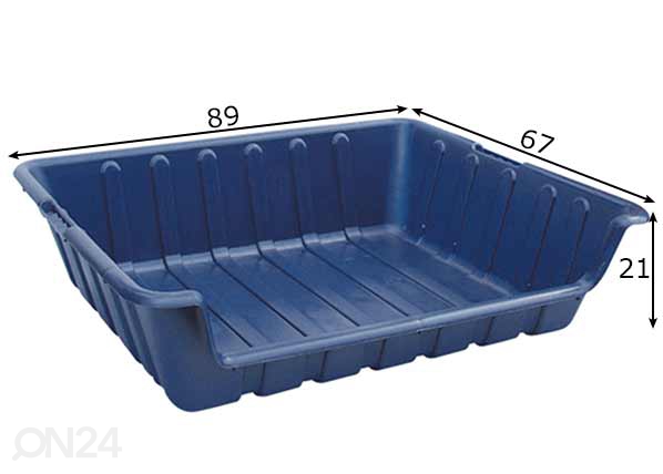 Контейнер для хранения Cargo tray L размеры