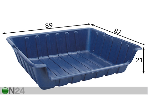 Контейнер для хранения Cargo tray XL размеры