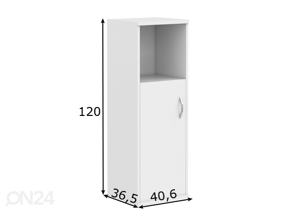 Конторский шкаф Imago размеры