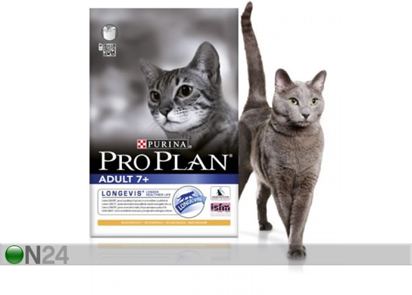 Корм для кошек Pro Plan Vital Age 7+ Cat курица & рис 1,5кг