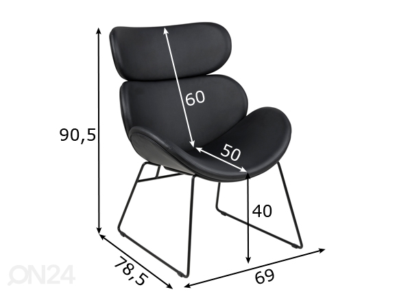Кресло Buffalo размеры